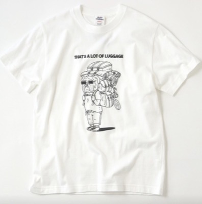 gym master（ジムマスター）ホワイトのプリントTシャツ