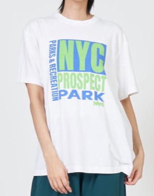 GOOD ROCK SPEED（グッド ロック スピード）ホワイトのプリントTシャツ