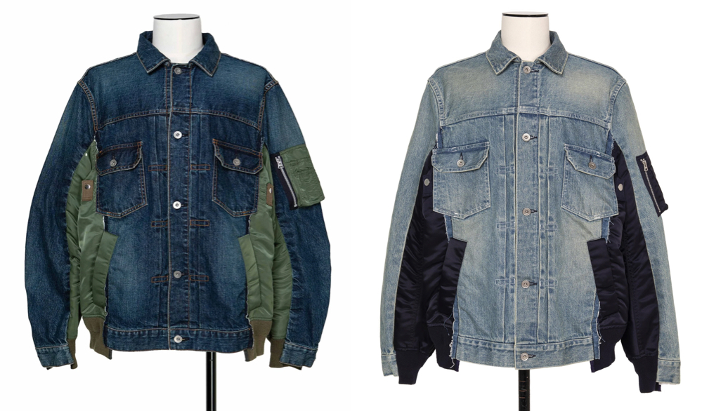 sacai（サカイ）ブラックのデニムジャケット