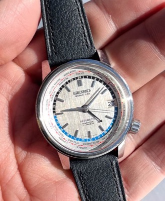 Seiko（セイコー）ブラックxシルバーの腕時計
