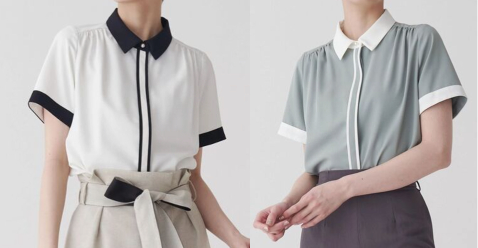 TONAL（トーナル）ネイビーの半袖シャツ