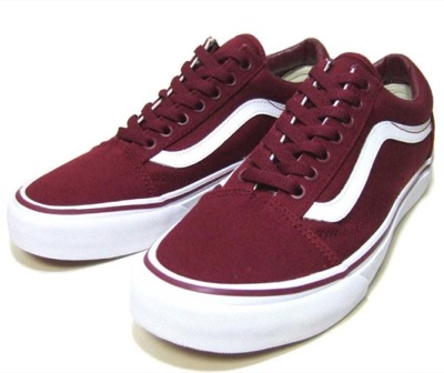 VANS（バンズ）ワインレッドのスニーカー