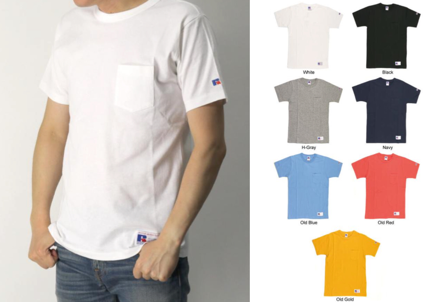 Russell Athletic（ラッセル アスレティック）ホワイトのTシャツ