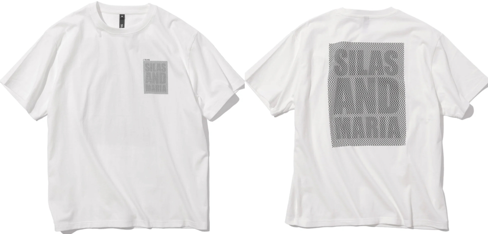 SILAS（サイラス）ホワイトのバックプリントTシャツ
