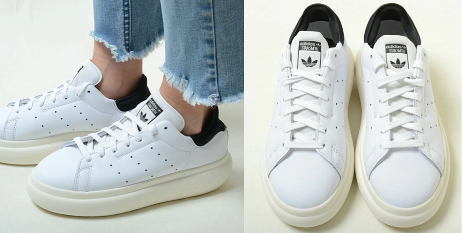 adidas Originals ホワイトのスニーカー