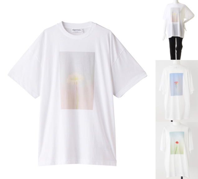 nagonstans ホワイトのTシャツ
