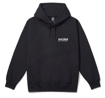 INCRM（インクリム）ブラックのパーカー