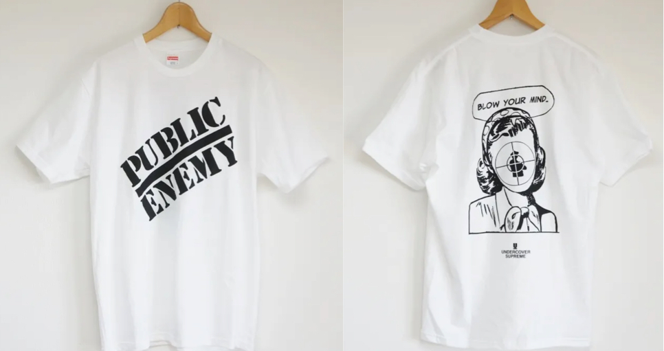 Supreme（シュプリーム）ホワイトのプリントTシャツ