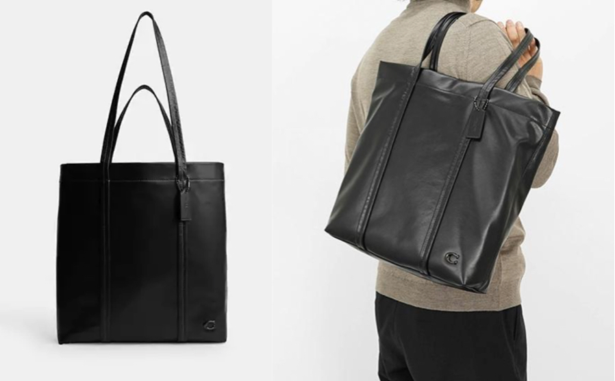 COACH（コーチ）ブラックのトートバッグ