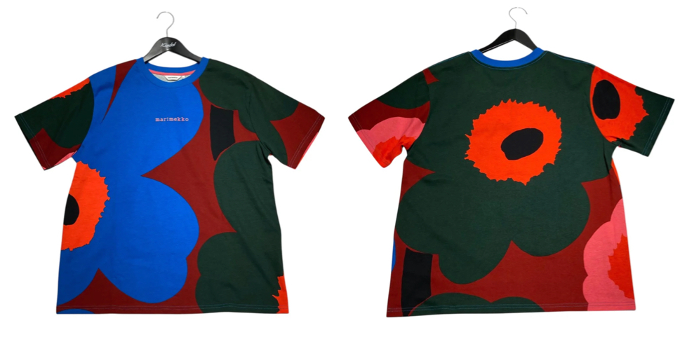 marimekko（マリメッコ）カラフルなフラワーTシャツ