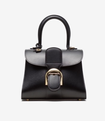DELVAUX（デルヴォー）ブラックのハンドバッグ