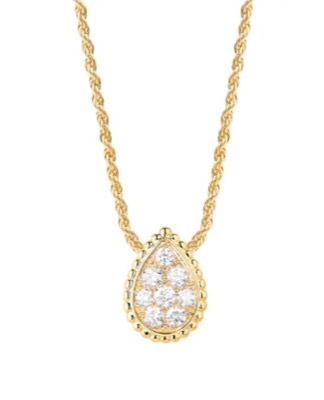 BOUCHERON（ブシュロン）ゴールドのペンダントネックレス
