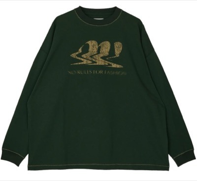 AMERI VINTAGE（アメリ ヴィンテージ）グリーンのプリントTシャツ