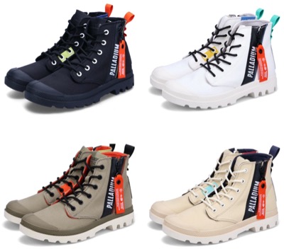PALLADIUM（パラディウム）ホワイトのハイカットスニーカー