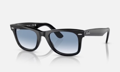Ray-Ban（レイバン）ブラックxブルーのサングラス