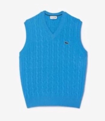 LACOSTE（ラコステ）ブルーのベスト