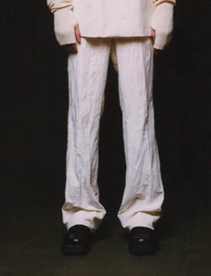 JOHN LAWRENCE SULLIVAN（ジョンローレンスサリバン）ホワイトのパンツ