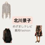 【めざましテレビ】で北川 景子さんが着ていた可愛いブラウスとスカートのブランドは？？洋服・アクセサリー・バッグ・靴・腕時計など