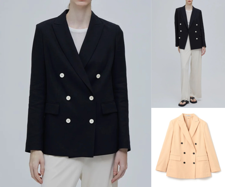 BEIGE,（ベイジ,）ブラックのジャケット