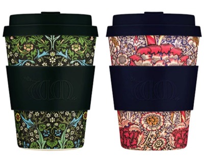 WILLIAM MORRIS（ウィリアムモリス）ネイビーのフローラルタンブラー