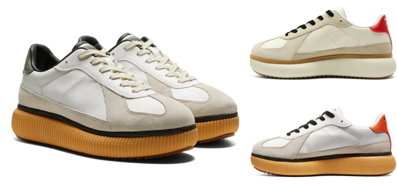 Onitsuka Tiger（オニツカタイガー）ホワイトxグリーンのスニーカー