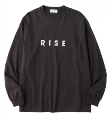 POET MEETS DUBWISE（ポエトミーツダブワイズ）ブラックのロゴTシャツ