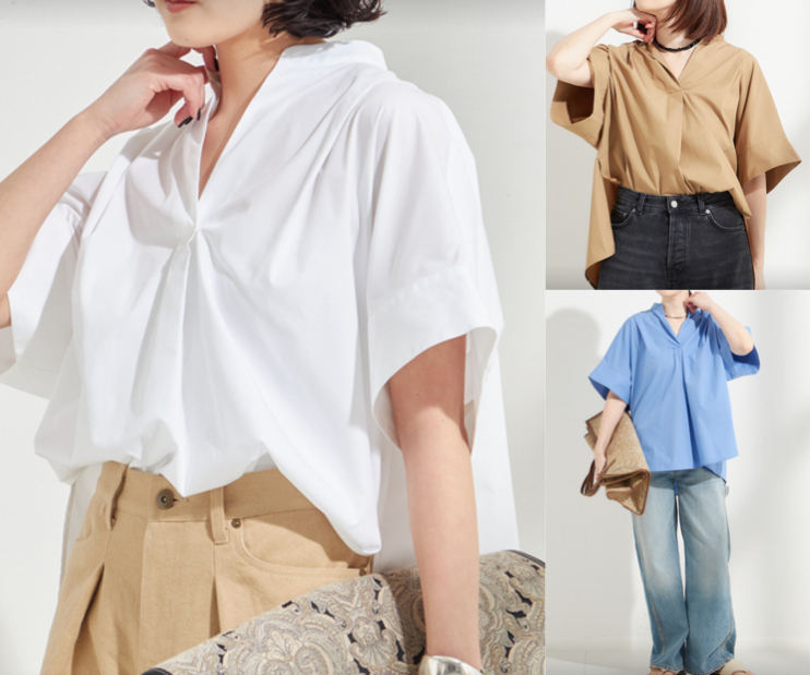 JOURNAL STANDARD L'ESSAGEホワイトのシャツ