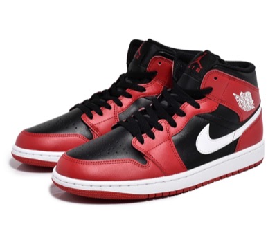 Nike（ナイキ）ブラックxレッドのスニーカー