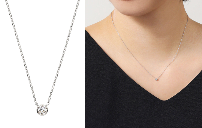 Vendome Aoyama（ヴァンドーム青山）シルバーxダイヤのネックレス