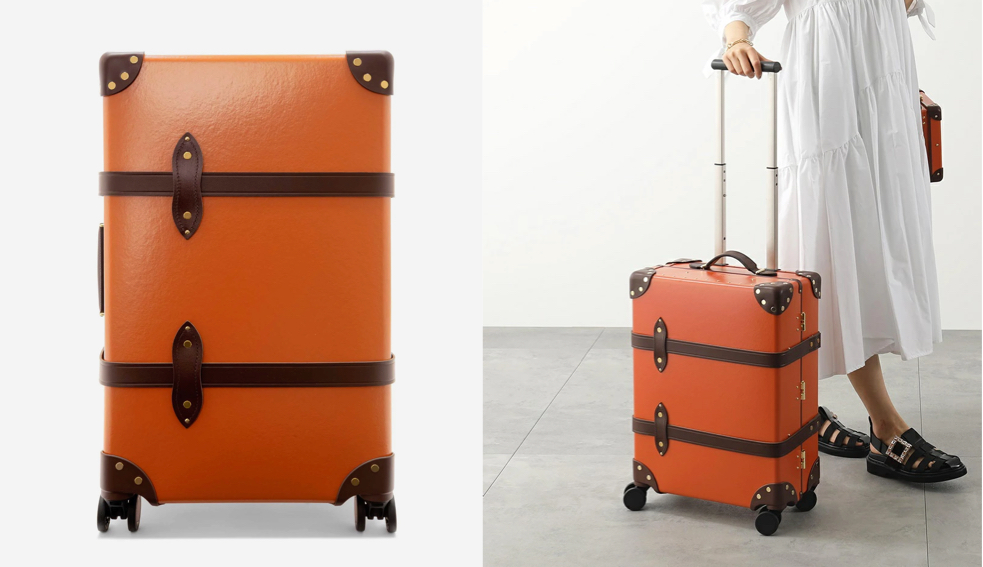 GLOBE TROTTER（グローブトロッター）キャメルブラウンのキャリーケース
