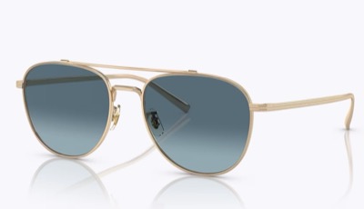 OLIVER PEOPLES（オリバーピープルズ）ゴールドのサングラス