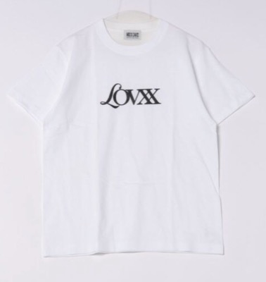 MIXXDAVID（ミックスデイヴィッド）ホワイトのロゴTシャツ