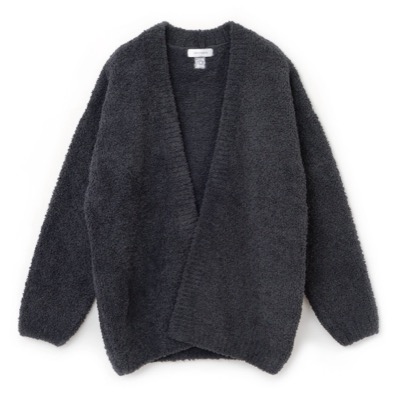 kashwere（カシウエア）チャコールグレーのカーディガン