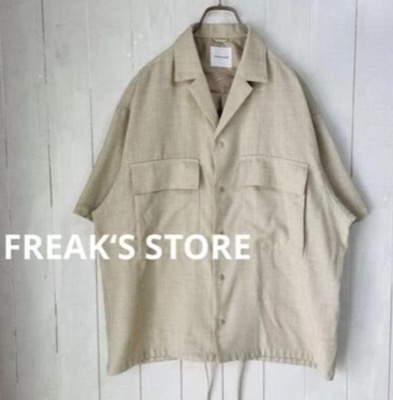 FREAK'S STORE（フリークスストア）ベージュのテーラードシャツ