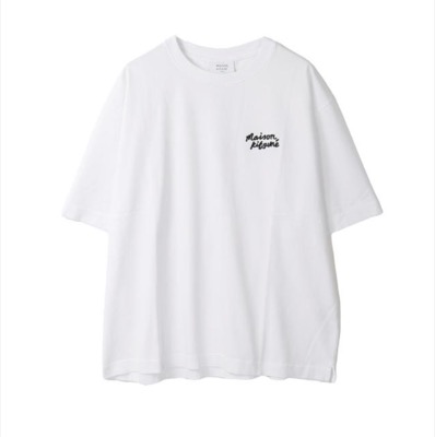 MAISON KITSUNE（メゾンキツネ）ホワイトのTシャツ