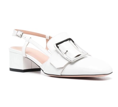 Bally（バリー）ホワイトのパンプス