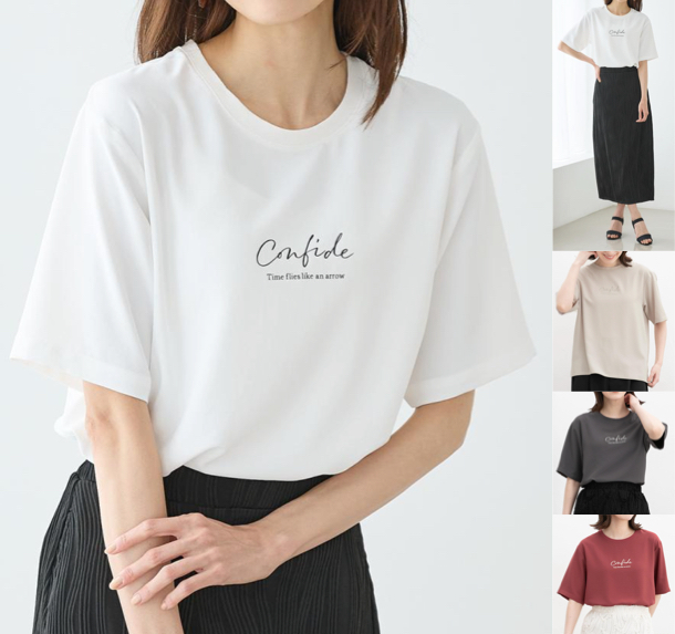 HoneysホワイトのロゴTシャツ