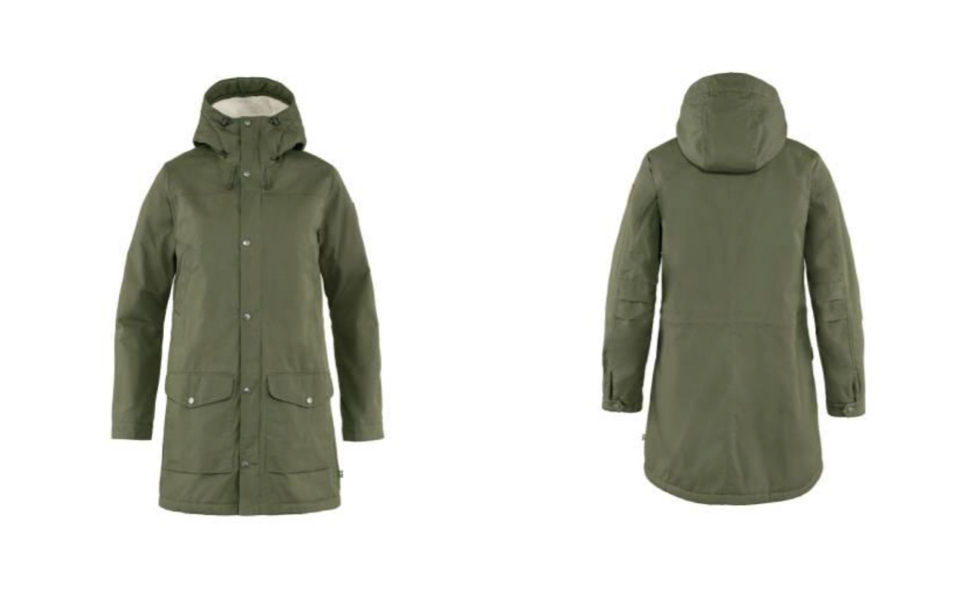 FJALL RAVENカーキのコート