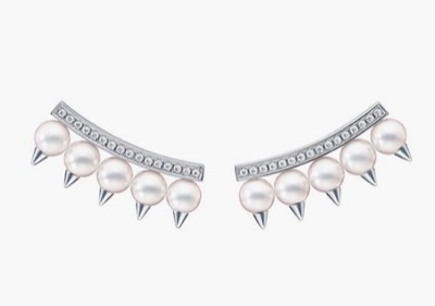 TASAKI（タサキ）シルバーx5連パールのイヤリング