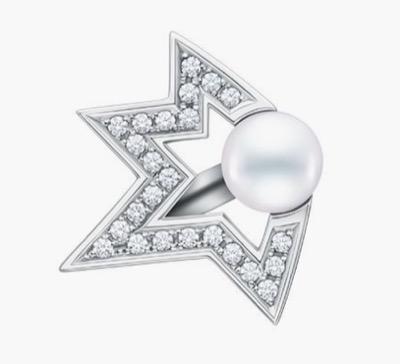 TASAKI（タサキ）シルバーxパールのイヤカフ