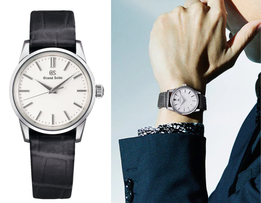 Grand Seiko（グランドセイコー）ブラックxシルバーの腕時計