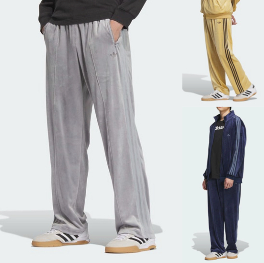  adidas Originalsグレーのジャージパンツ
