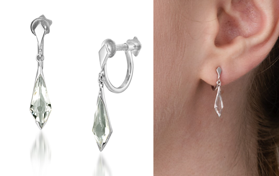 STAR JEWELRY（スタージュエリー）シルバーのイヤリング