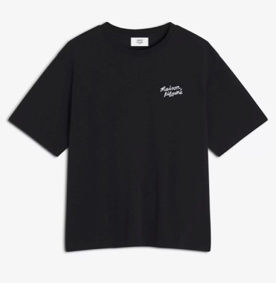 MAISON KITSUNE（メゾンキツネ）ブラックのTシャツ