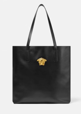 VERSACE（ヴェルサーチェ）ブラックのトートバッグ