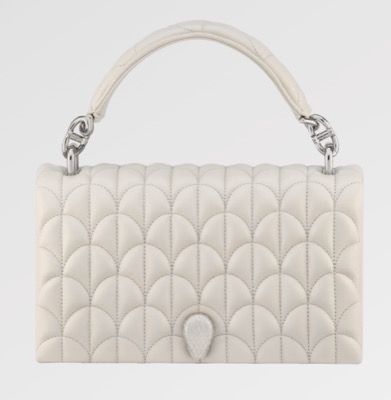 BVLGARI（ブルガリ）ホワイトのショルダーバッグ
