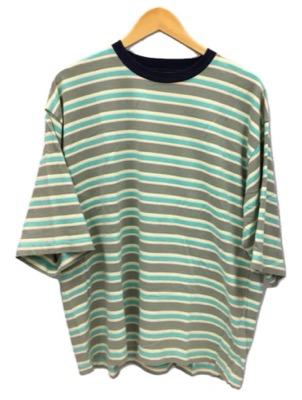 JOURNAL STANDARD relume（ジャーナルスタンダード レリューム）グリーン系のボーダーTシャツ