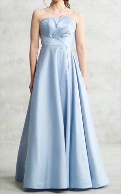 TWEED DRESS(ツイードドレス)サックスブルーのドレス