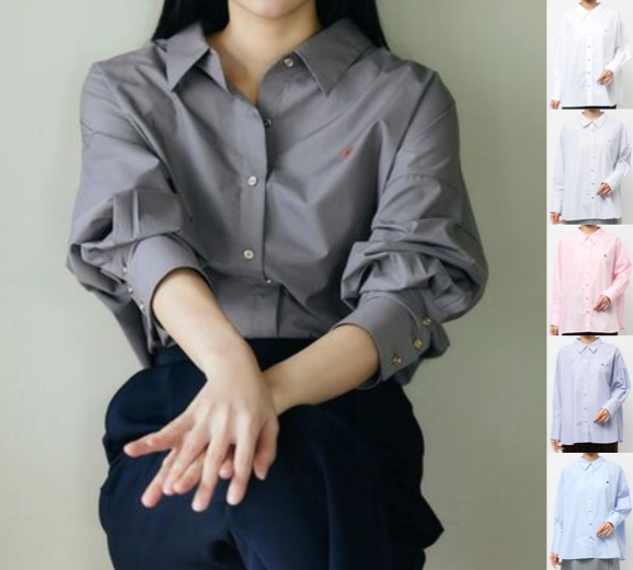 TONAL（トーナル）グレーのシャツ