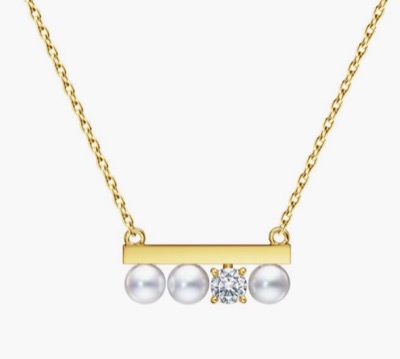TASAKI（タサキ）ゴールドxダイヤxパールのネックレス
